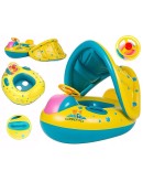 Бебешки пояс с дупки за крачета волан и козирка